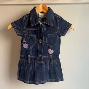 Carter's Denim Jacket with Pink Accents